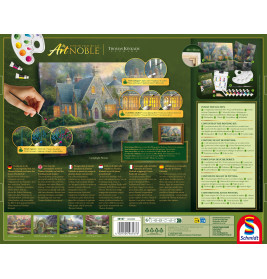 Selecta My ArtNoble Malset T. Kinkade Lamplight Manor – Magisches Motiv zum Malen