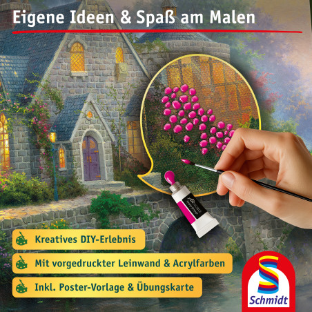 Selecta My ArtNoble Malset T. Kinkade Lamplight Manor – Magisches Motiv zum Malen