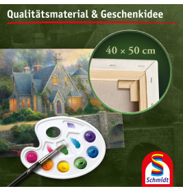 Selecta My ArtNoble Malset T. Kinkade Lamplight Manor – Magisches Motiv zum Malen