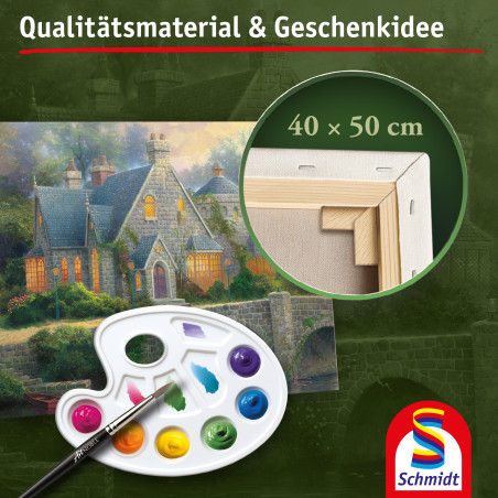 Selecta My ArtNoble Malset T. Kinkade Lamplight Manor – Magisches Motiv zum Malen