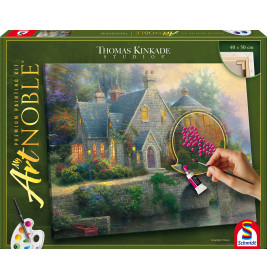 Selecta My ArtNoble Malset T. Kinkade Lamplight Manor – Magisches Motiv zum Malen