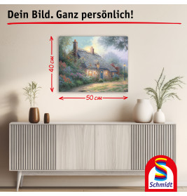 Selecta My ArtNoble Malset T. Kinkade Moonlight Cottage – Traumhaftes Kunstwerk selbst gestalten