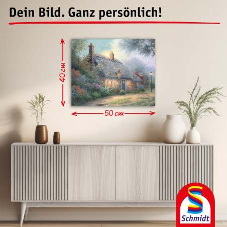 Selecta My ArtNoble Malset T. Kinkade Moonlight Cottage – Traumhaftes Kunstwerk selbst gestalten