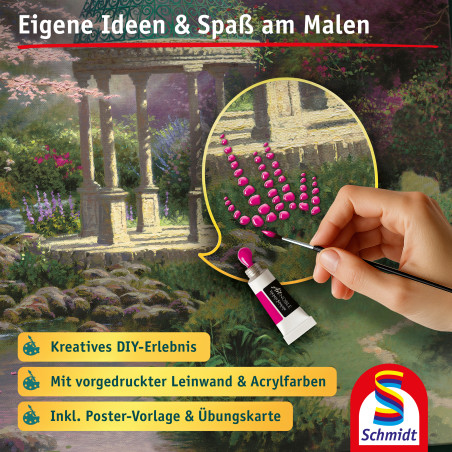 Selecta My ArtNoble Malset T. Kinkade Pools of Serenity – Ruhe & kreativer Ausdruck