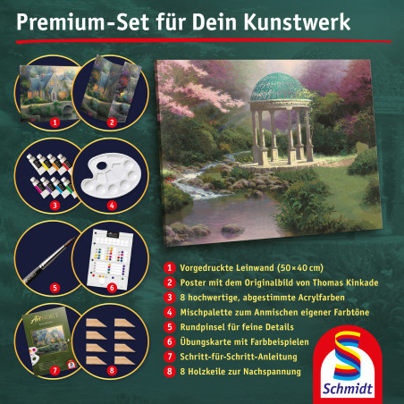 Selecta My ArtNoble Malset T. Kinkade Pools of Serenity – Ruhe & kreativer Ausdruck