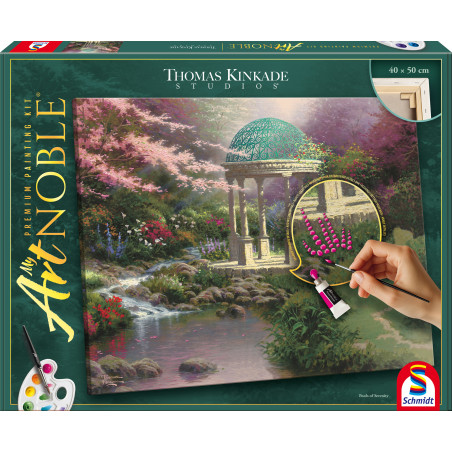 Selecta My ArtNoble Malset T. Kinkade Pools of Serenity – Ruhe & kreativer Ausdruck