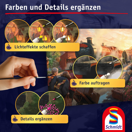 Selecta My ArtNoble Malset T. Kinkade Wizarding World – Magische Malreise