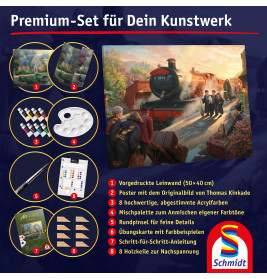 Selecta My ArtNoble Malset T. Kinkade Wizarding World – Magische Malreise