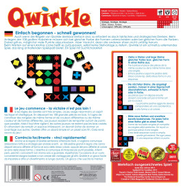Qwirkle | Schmidt Spiele | Spiel des Jahres 2011 | Strategisches Brettspiel für die ganze Familie