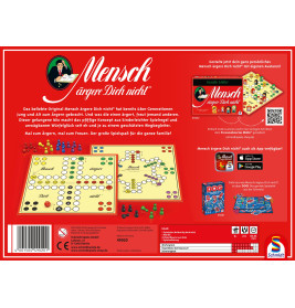 Mensch ärgere dich nicht Jubiläums-Ausgabe | Schmidt Spiele | Holzsteine