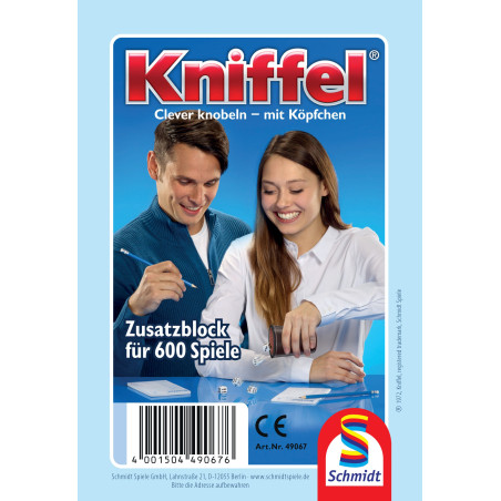 Schmidt Spiele Kniffelblock, sortiert