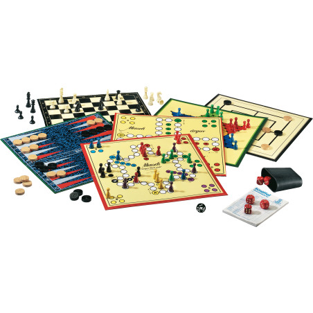 Schmidt Spiele Klassiker Spielesammlung | Mensch ärgere Dich nicht & Kniffel | ab 6 Jahre