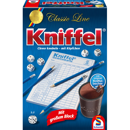Kniffel Classic Line Würfelspiel Schmidt Spiele – Hochwertig & Zeitlos