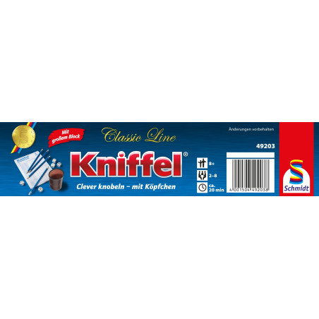 Kniffel Classic Line Würfelspiel Schmidt Spiele – Hochwertig & Zeitlos