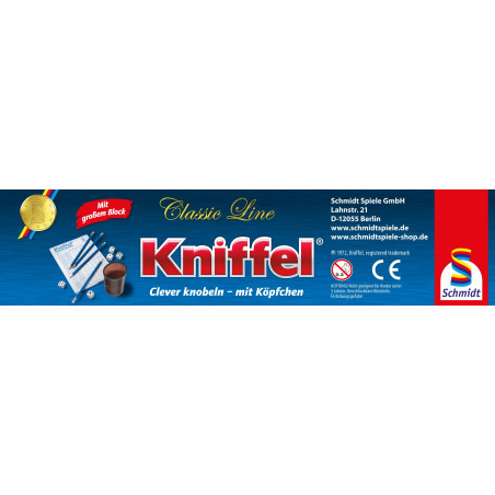 Kniffel Classic Line Würfelspiel Schmidt Spiele – Hochwertig & Zeitlos