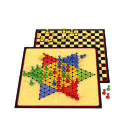 Schmidt Spiele Halma Classic Line – Strategie Brettspiel für 2-6 Spieler