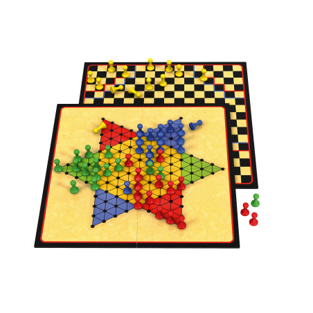 Schmidt Spiele Halma Classic Line – Strategie Brettspiel für 2-6 Spieler