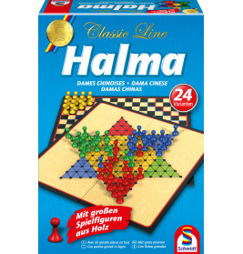 Schmidt Spiele Halma Classic Line – Strategie Brettspiel für 2-6 Spieler
