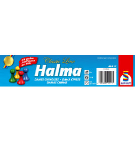 Schmidt Spiele Halma Classic Line – Strategie Brettspiel für 2-6 Spieler