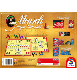 Mensch ärgere Dich nicht Gold Edition | Brettspiel Klassiker für 2-4 Spieler ab 6 Jahren