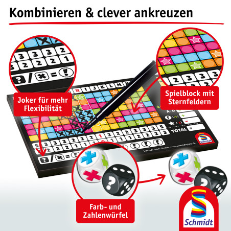 Schmidt Spiele Noch mal! – Das beliebte Würfelspiel für die ganze Familie