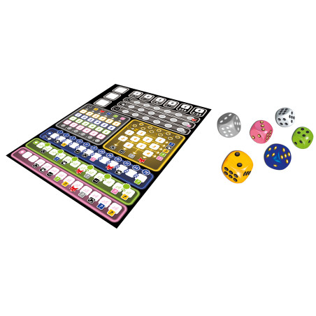 Schmidt Spiele Doppelt so clever – Würfelspiel für 1-4 Spieler ab 8 Jahren