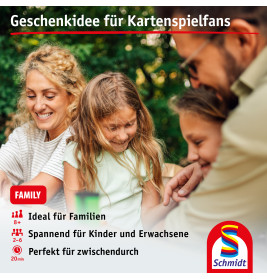 Schmidt Spiele HILO Kartenspiel – schnelles Kartenspiel für 2-6 Spieler ab 8 Jahren