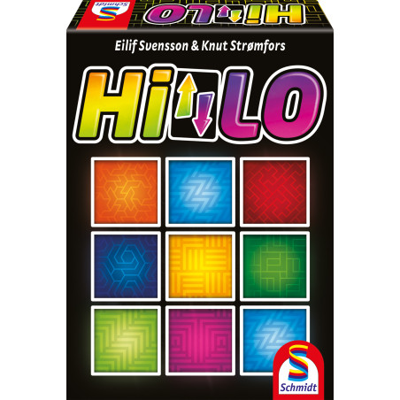 Schmidt Spiele HILO Kartenspiel – schnelles Kartenspiel für 2-6 Spieler ab 8 Jahren