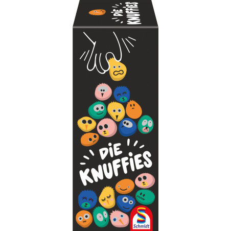 Die Knuffies Schmidt Spiele – Buntes Geschicklichkeits Partyspiel für 2-6 Spieler ab 6 Jahren