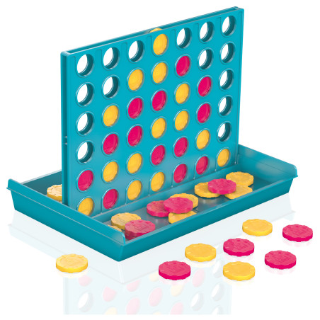 Schmidt Spiele 49403 Vier gewinnt | Strategiespiel für 2 Personen