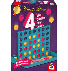 Schmidt Spiele 49403 Vier gewinnt | Strategiespiel für 2 Personen