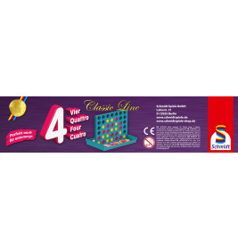 Schmidt Spiele 49403 Vier gewinnt | Strategiespiel für 2 Personen
