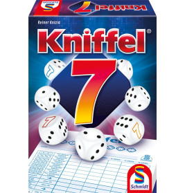 Kniffel 7 Würfelspiel von Schmidt Spiele – Mit 7 Würfeln für mehr Spielspaß