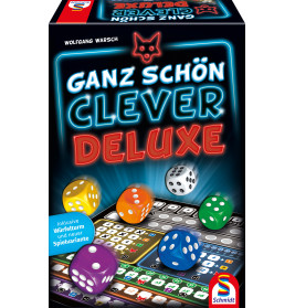 Ganz schön clever Deluxe – Schmidt Spiele Roll & Write Würfelspiel für 1-4 Spieler ab 8 Jahren