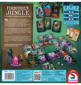Forbidden Jungle Kooperations Brettspiel ab 10 Jahren – Schmidt Spiele