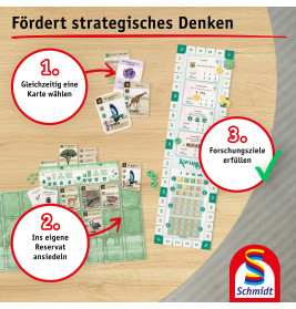 Selecta Kavango – Strategisches Legespiel für 2-4 Spieler ab 8 Jahren | Stammesgebiete erweitern