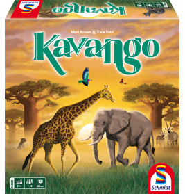 Selecta Kavango – Strategisches Legespiel für 2-4 Spieler ab 8 Jahren | Stammesgebiete erweitern