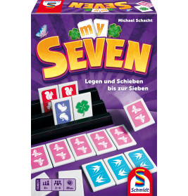 Selecta MySeven Würfelspiel – Kompaktes Strategiespiel für 2-4 Spieler ab 8 Jahren (49467)
