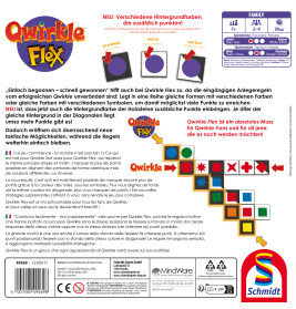 Selecta Qwirkle Flex – Innovatives Legespiel | Strategischer Familienspaß für 2-4 Spieler ab 6 Jahren