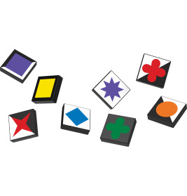 Selecta Qwirkle Flex – Innovatives Legespiel | Strategischer Familienspaß für 2-4 Spieler ab 6 Jahren
