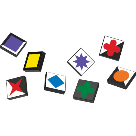Selecta Qwirkle Flex – Innovatives Legespiel | Strategischer Familienspaß für 2-4 Spieler ab 6 Jahren