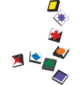 Selecta Qwirkle Flex – Innovatives Legespiel | Strategischer Familienspaß für 2-4 Spieler ab 6 Jahren