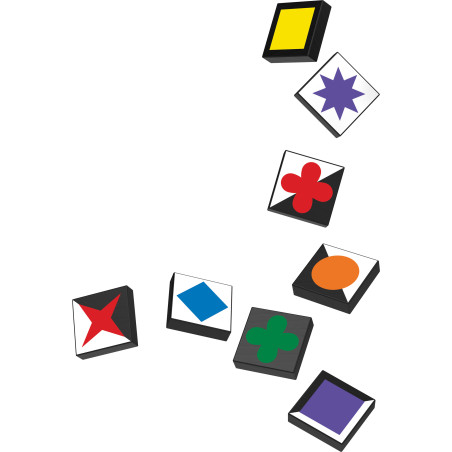 Selecta Qwirkle Flex – Innovatives Legespiel | Strategischer Familienspaß für 2-4 Spieler ab 6 Jahren