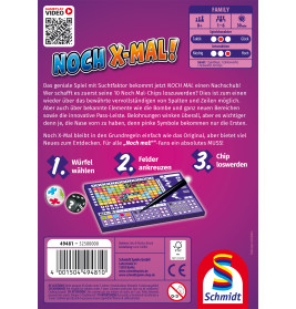 Selecta Noch X-Mal! – Familien Gedächtnisspiel, Merkfähigkeit für 2-4 Spieler