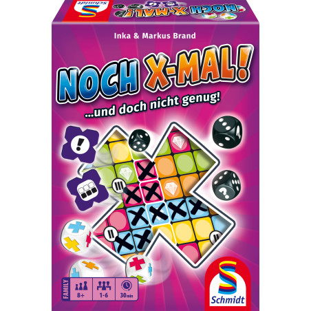 Selecta Noch X-Mal! – Familien Gedächtnisspiel, Merkfähigkeit für 2-4 Spieler