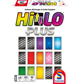 Selecta HiLo PLUS – Erweitertes Würfelspiel für die Familie | 2-5 Spieler | 4001504494827