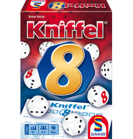 Selecta Kniffel 8 – Würfelspiel Variante des Klassikers | 2-6 Spieler | 4001504494865