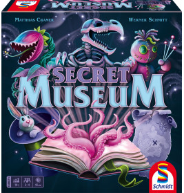 Selecta Secret Museum Brettspiel | Spannendes Detektivspiel für 2-4 Spieler ab 8 Jahren