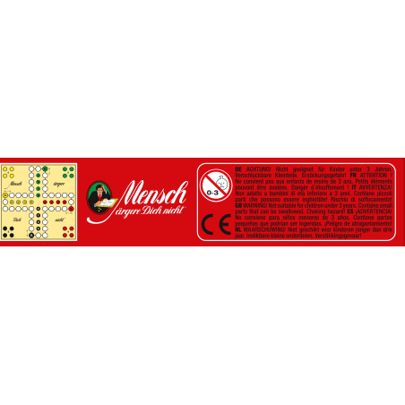 Schmidt Spiele Mensch ärgere Dich nicht Mitbringspiel Metalldose – Klassiker für 2-4 Spieler ab 6