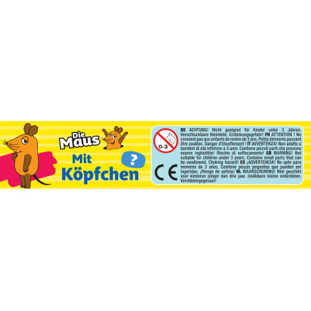 Schmidt Spiele Maus Mit Köpfchen – Pffiffiges Ratespiel in praktischer Metalldose